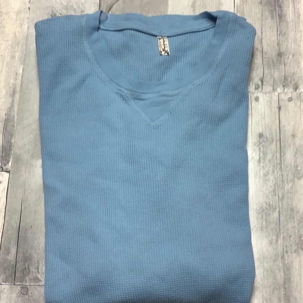 Free People Crop Long Sleeve Top